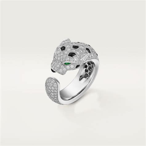 bague panthere diamant cartier|bague panthere cartier femme.